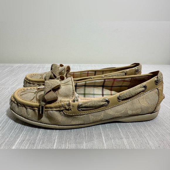 Coach Carisa Top Siders Boat Shoes, women's size 7.5 - Picture 4 of 8